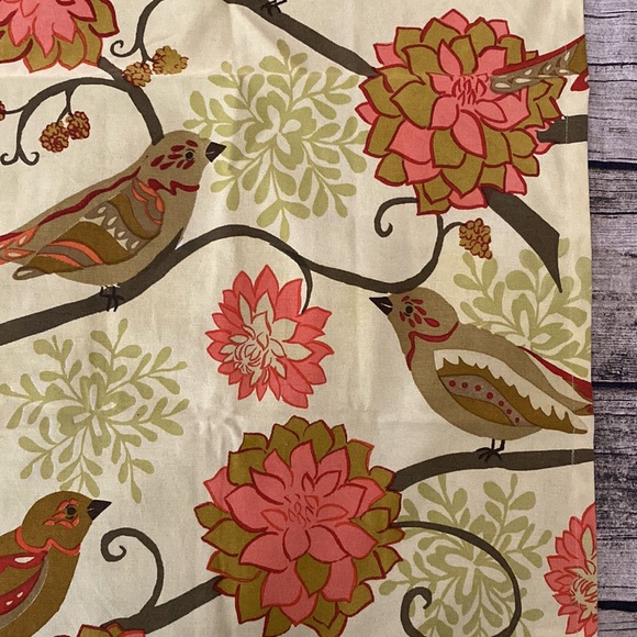 Set of 2 NWT Kitchen Towels Peking Handicraft Dish Birds Floral 18 x 25” - Picture 2 of 6